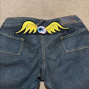 🌸NEW🌸 Rare Von Dutch Vintage Flying Eye Distressed Jeans